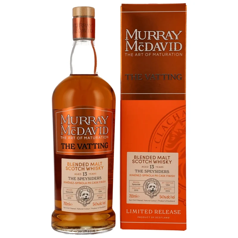 The Speysiders Mystery Malt Murray McDavid 13 Jahre 2010/2024