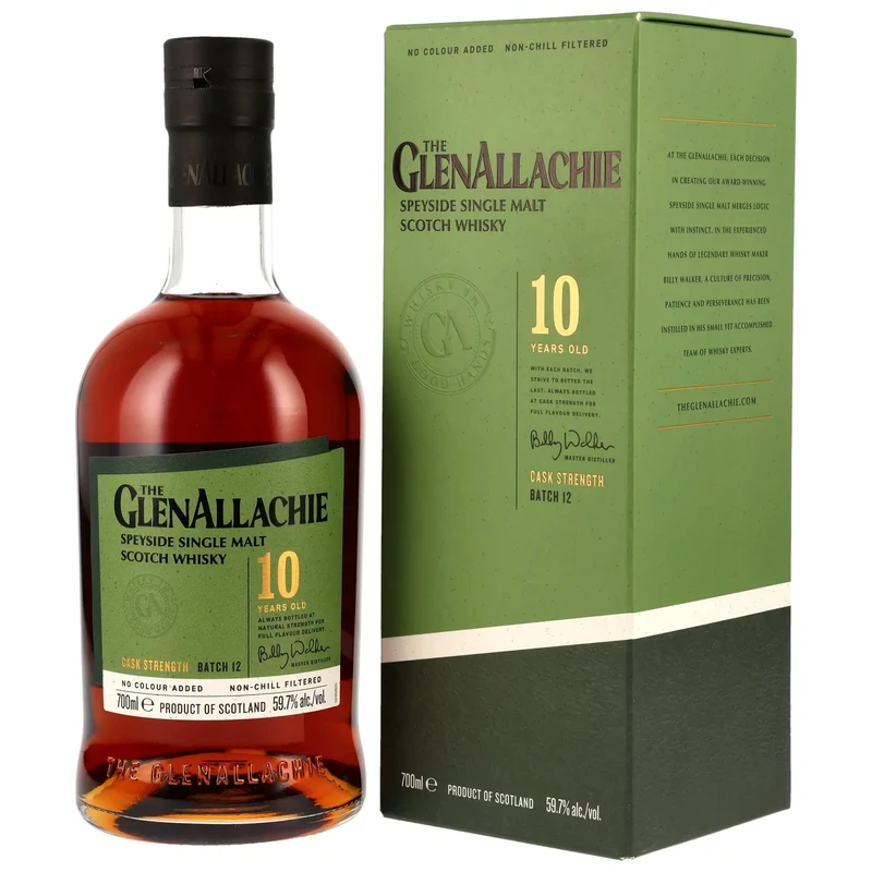 GlenAllachie Cask Strength 10 Jahre Batch 12