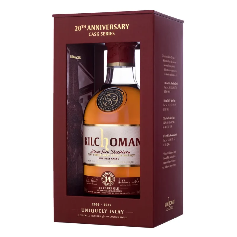 Kilchoman 20th Anniversary Cask Series 100 % Islay Casks 14 Jahre