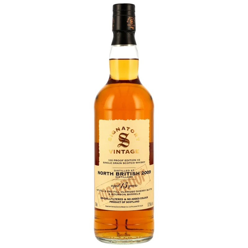 North British 100 Proof Edition #2 15 Jahre 2009/2025