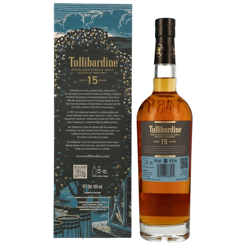 Tullibardine 15 Jahre
