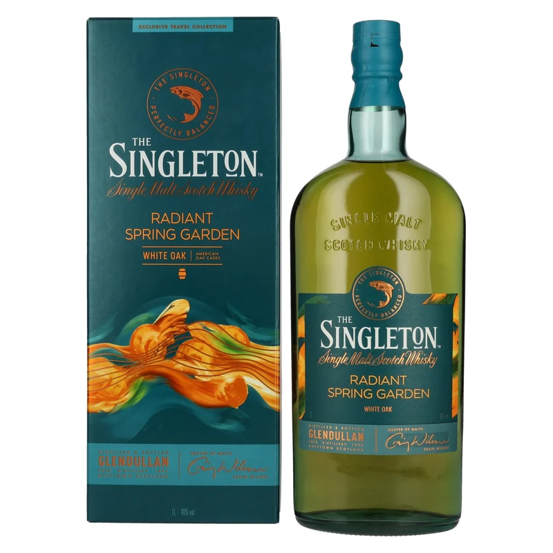 The Singleton Glendullan RADIANT SPRING GARDEN Single Malt Scotch Whisky 40% Vol. 1l in Geschenkbox