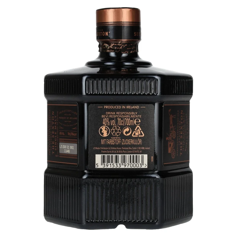 The Sexton Single Malt Irish Whiskey 40% Vol. 0,7l