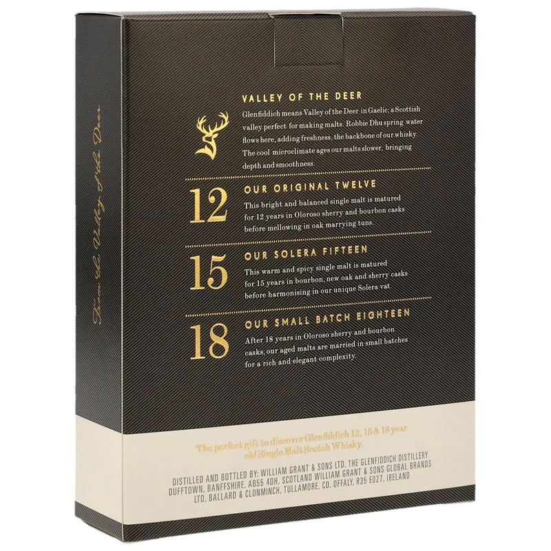 Glenfiddich Miniatursortiment 12/15/18