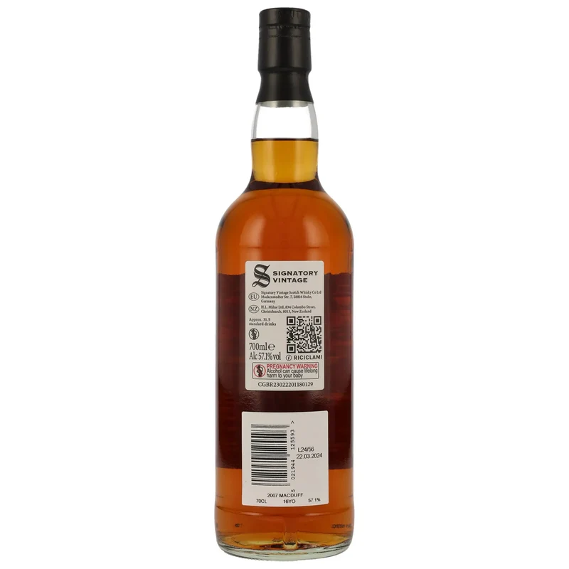 Macduff 100 Proof Exceptional Cask Edition #3 16 Jahre 2007/2024