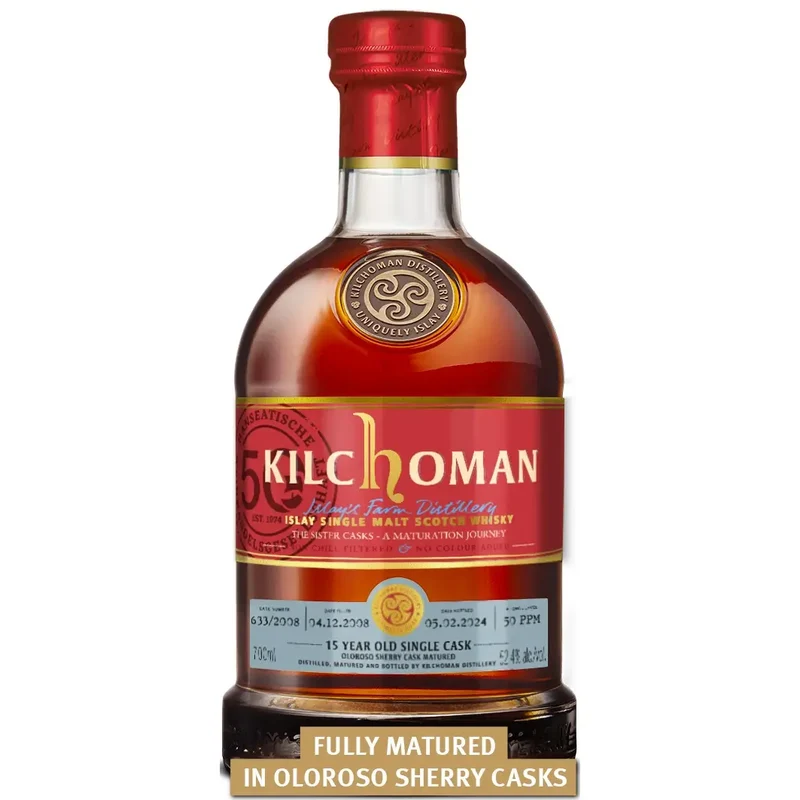 Kilchoman Sister Cask 633 15 Jahre 2008/2024