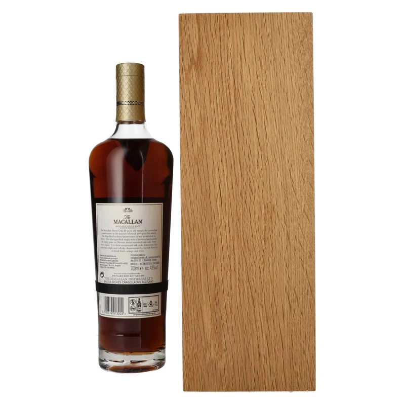 The Macallan 30 Years Old SHERRY OAK 2020 43% Vol. 0,7l in Holzkiste