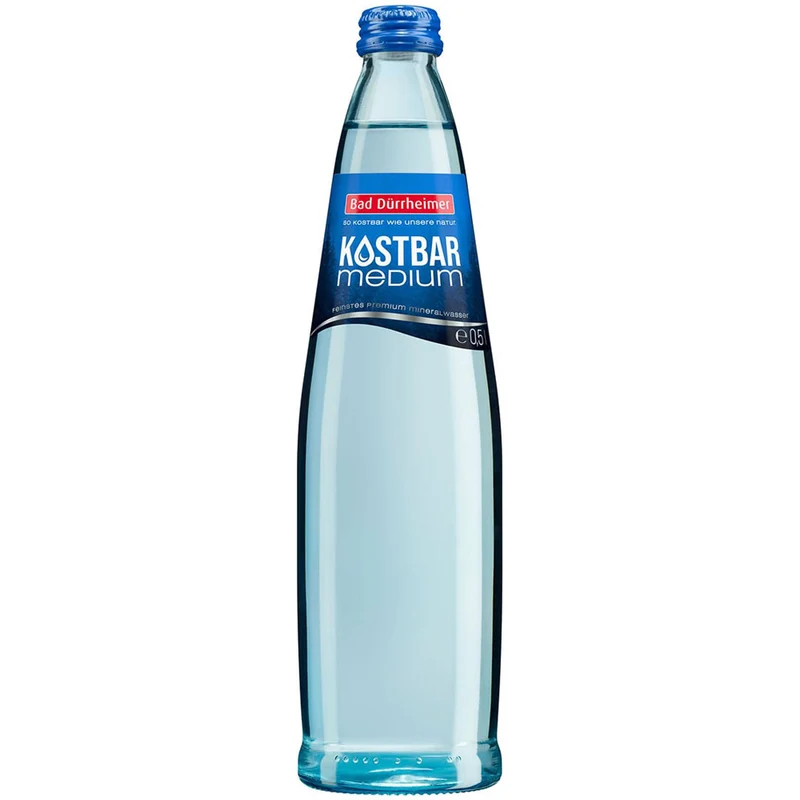 Bad Dürrheimer Kostbar Mineralwasser Medium Exklusiv 20x 0,5 Liter (MEHRWEG)