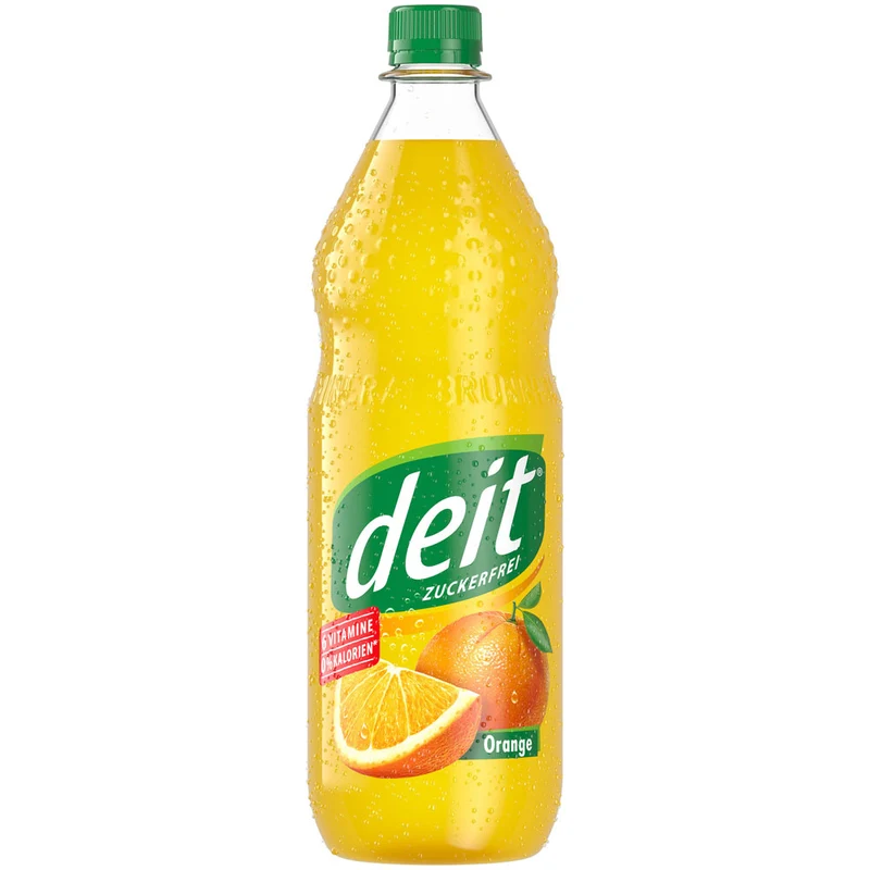 Deit Limonade Orange PET 12x 1 Liter (MEHRWEG)