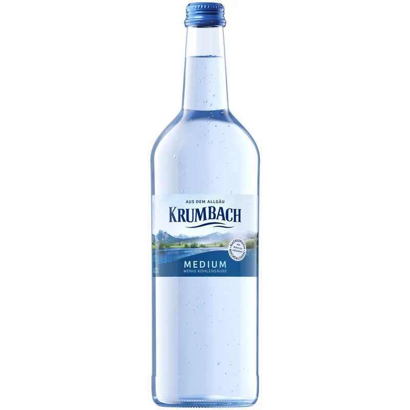Krumbach Mineralwasser Medium 6x 0,75 Liter (MEHRWEG)