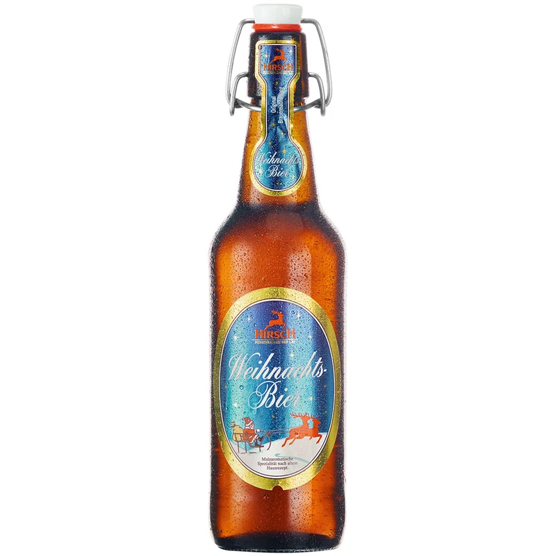 Hirsch Weihnachtsbier 20x 0,5 Liter (MEHRWEG)