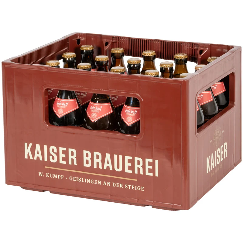 Kaiser Hefe-Weizen Hell 20x 0,5 Liter (MEHRWEG)