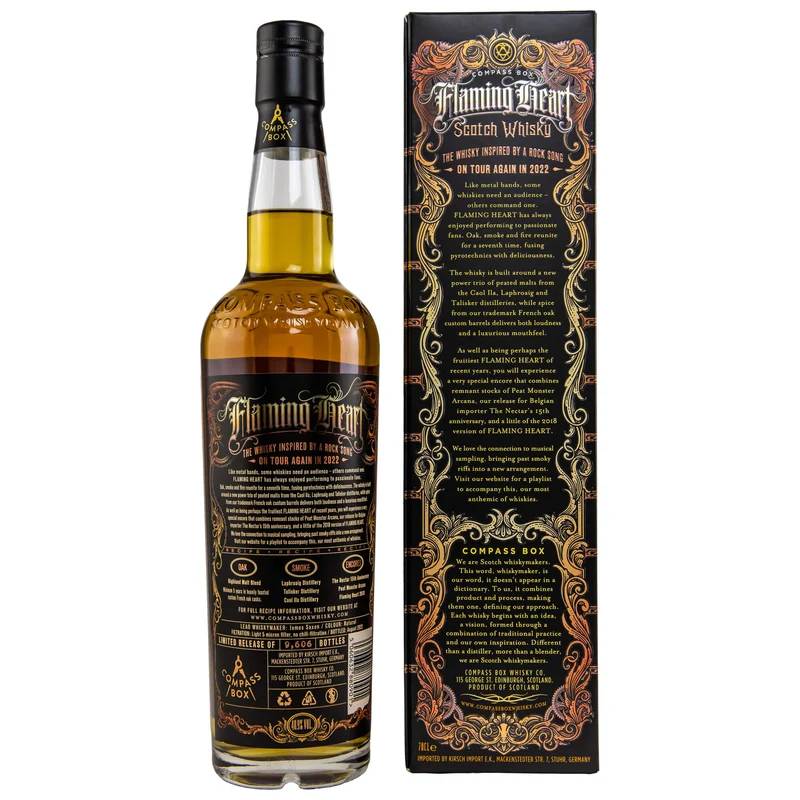 Compass Box Flaming Heart 2022 Edition