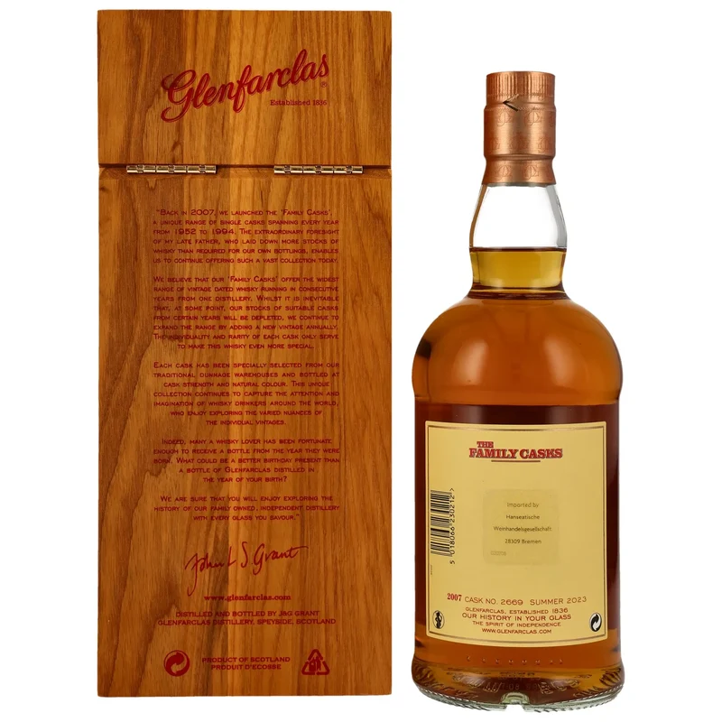 Glenfarclas Family Casks S23 2007/2023
