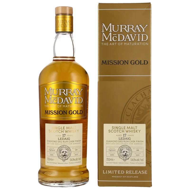 Ledaig Mission Gold Diamond SXG Rum 17 Jahre 2005/2023
