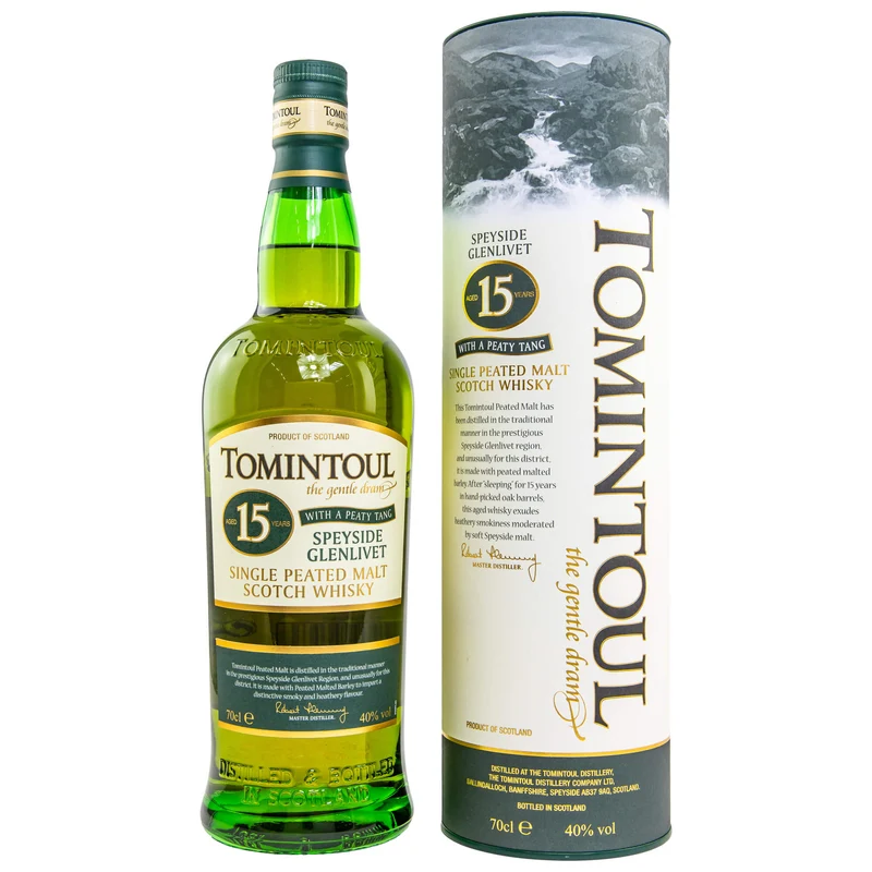 Tomintoul Peaty Tang 15 Jahre
