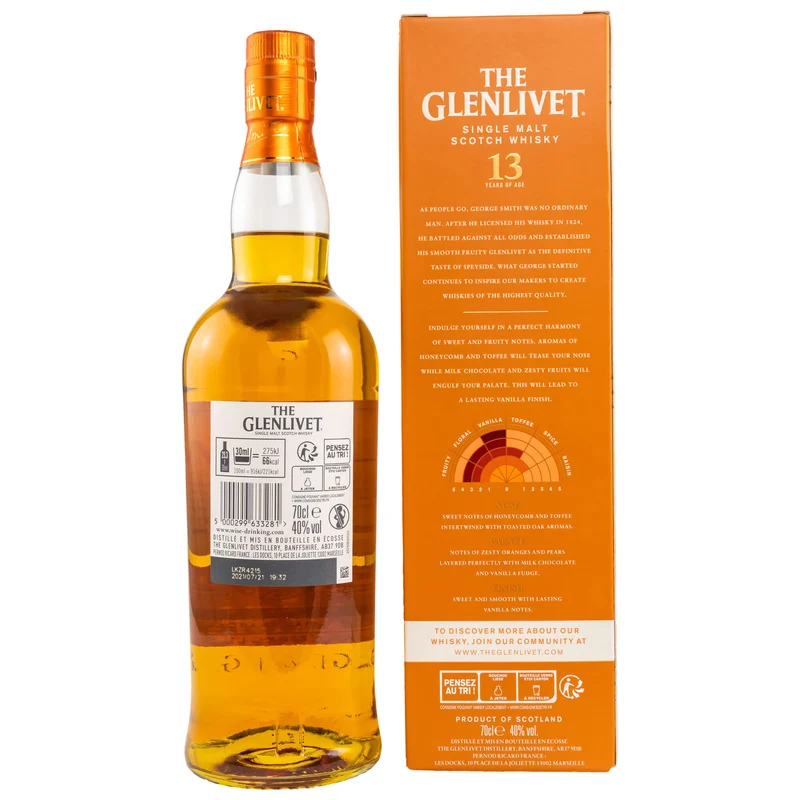 Glenlivet First Fill 13 Jahre
