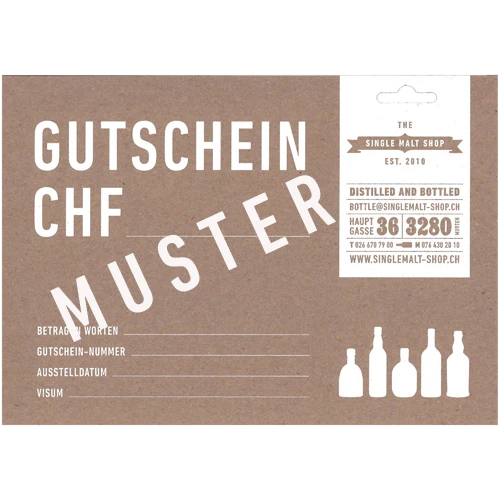 Gutschein Laden CHF 100.00