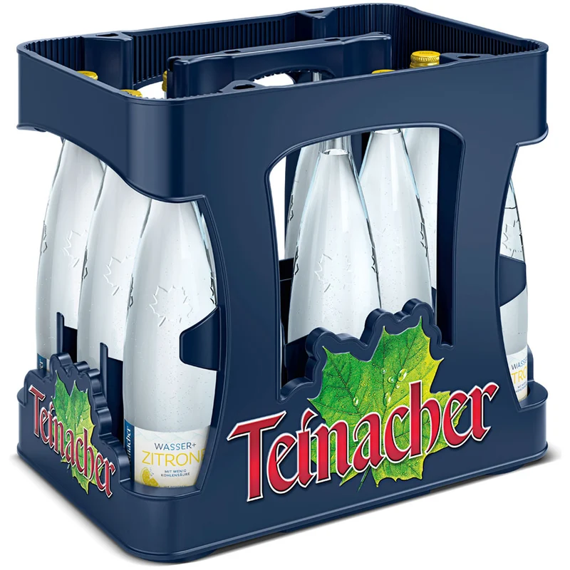 Teinacher Wasser + Zitrone 12x 0,75 Liter (MEHRWEG)
