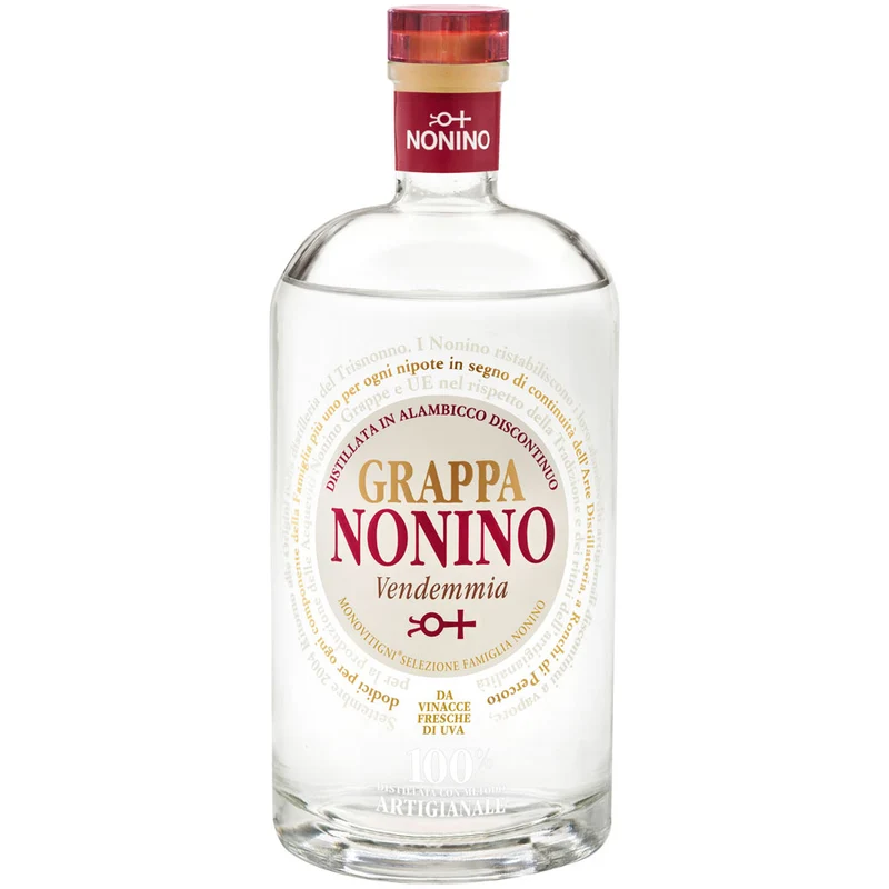 Grappa Nonino Vendemmia Bianca 40% 0,7 Liter