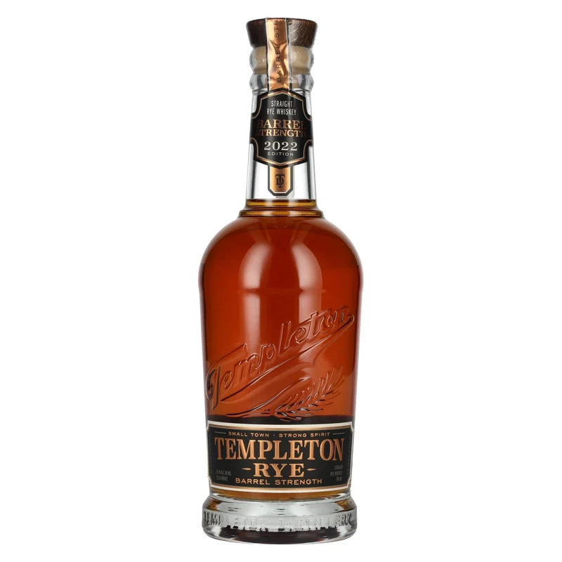 Templeton Rye Barrel Strength Straight Rye Whiskey 2022 57,3% Vol. 0,7l