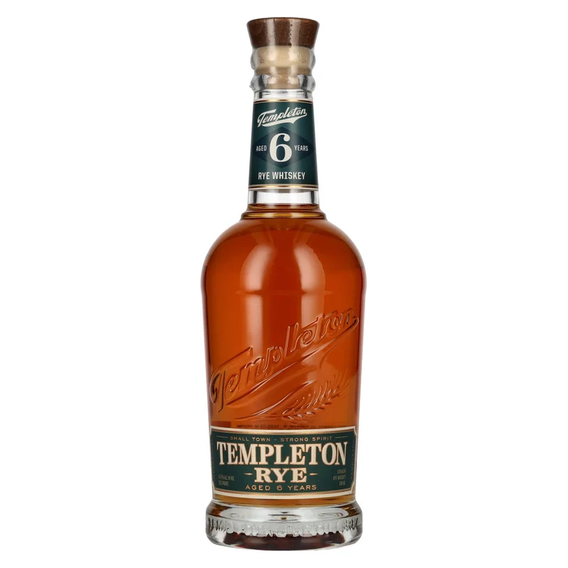 Templeton Rye 6 Years Old Straigth Rye Whiskey 45,8% Vol. 0,7l