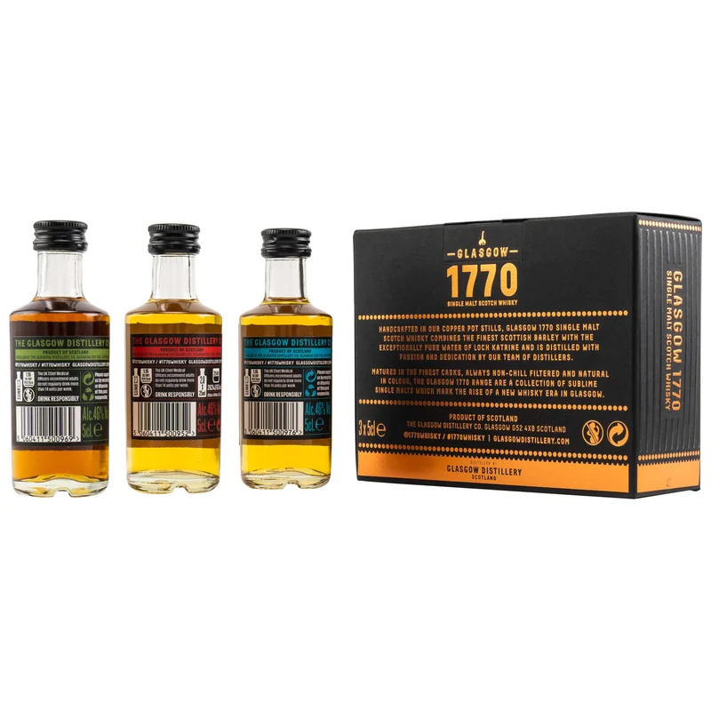 1770 Glasgow Miniatursortiment