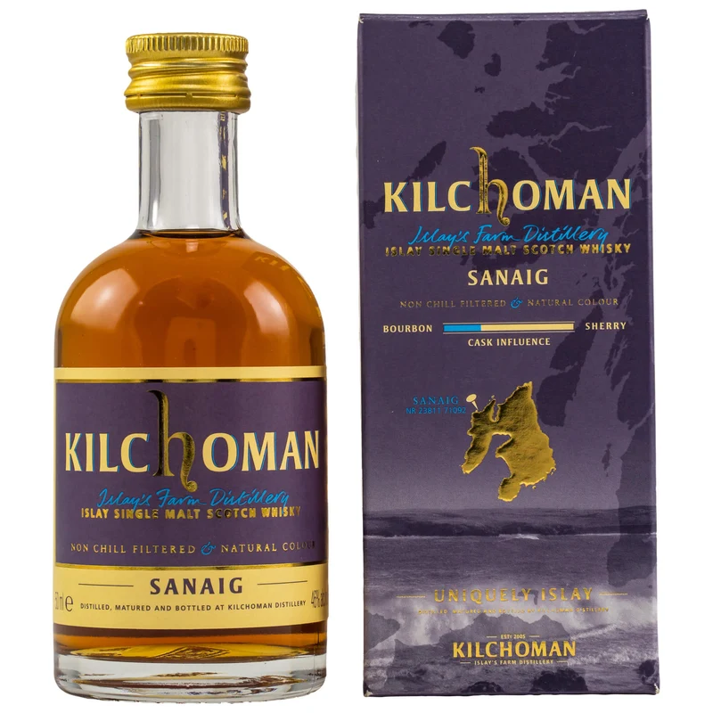 Kilchoman Sanaig Miniatur
