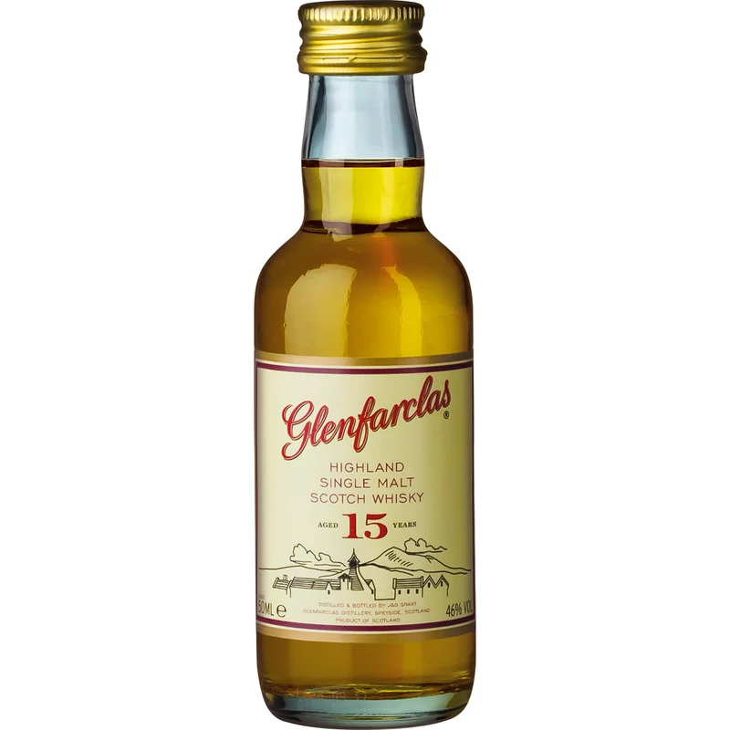 Glenfarclas 15 Jahre Miniatur