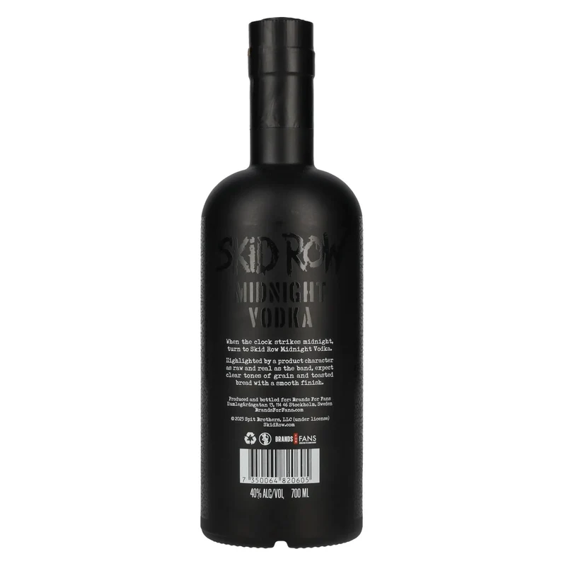 SKID ROW Midnight Vodka 40% Vol. 0,7l