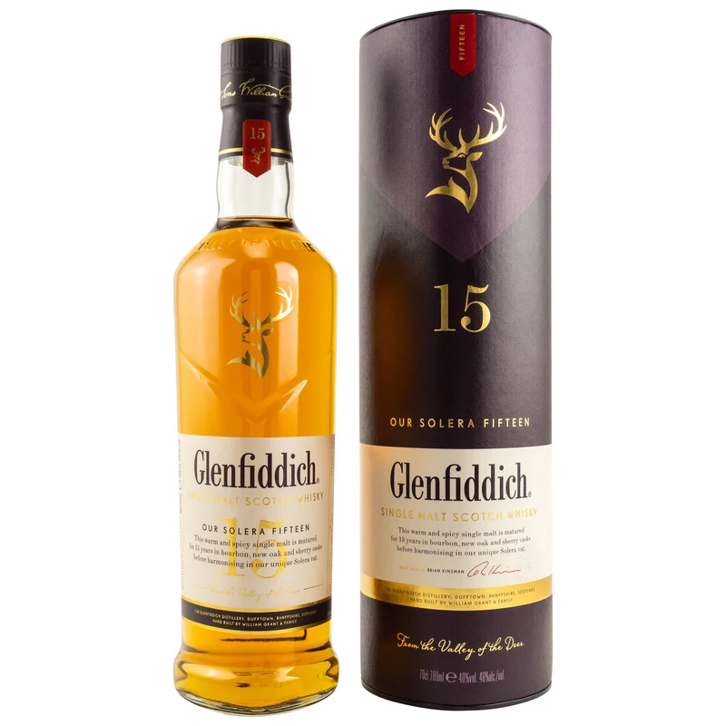 Glenfiddich Our Solera Fifteen 15 Jahre