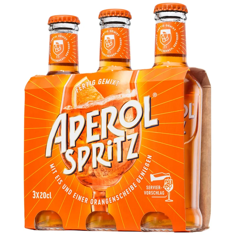 Aperol Spritz Ready-to-Drink 10,5% 24x 0,2 Liter