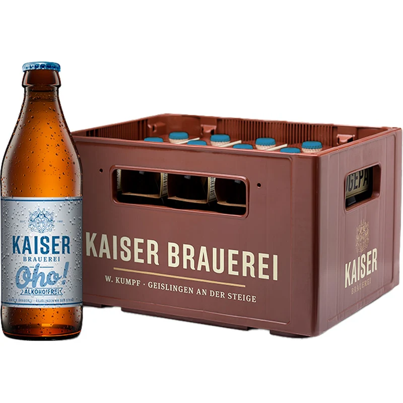 Kaiser Oho Alkoholfrei 20x 0,33 Liter (MEHRWEG)