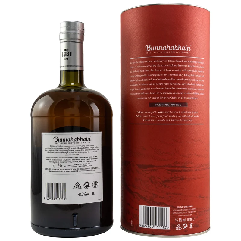 Bunnahabhain Eirigh Na Greine