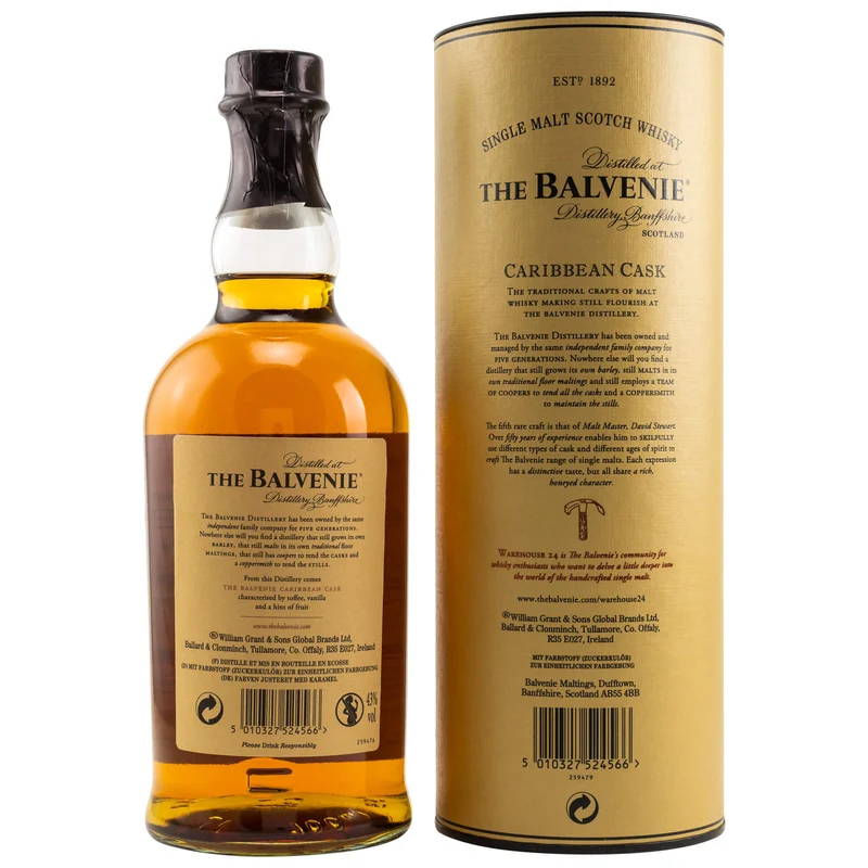 Balvenie Caribbean Cask 14 Jahre