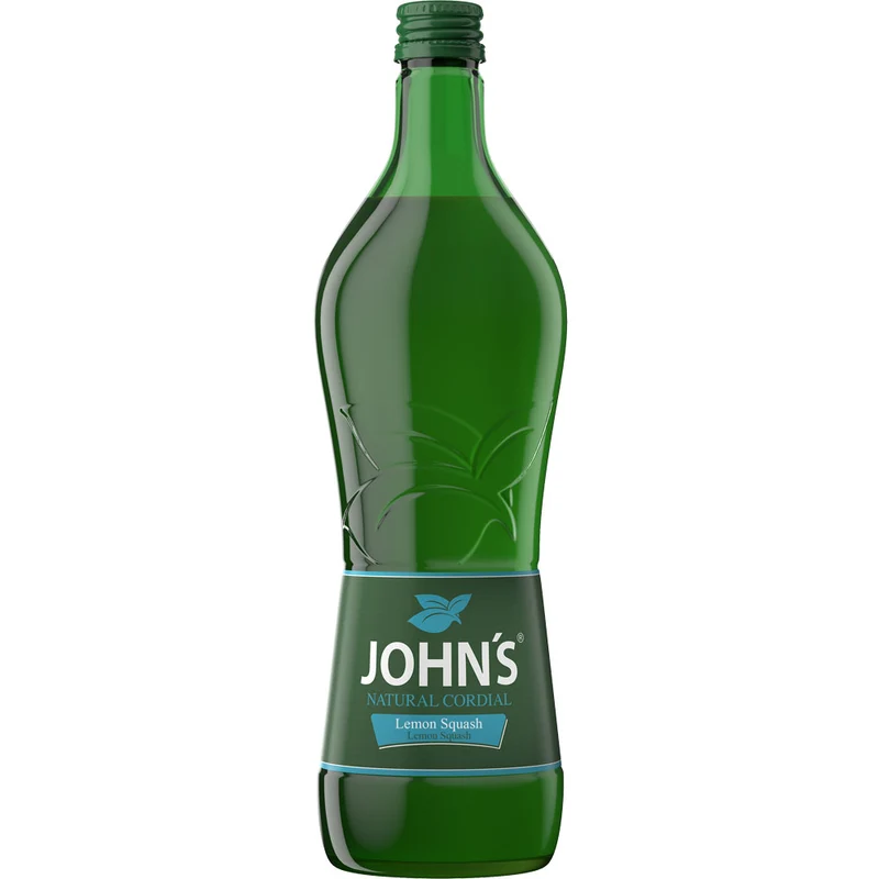 John Natural Cordial Lemon Squash 0,7 Liter