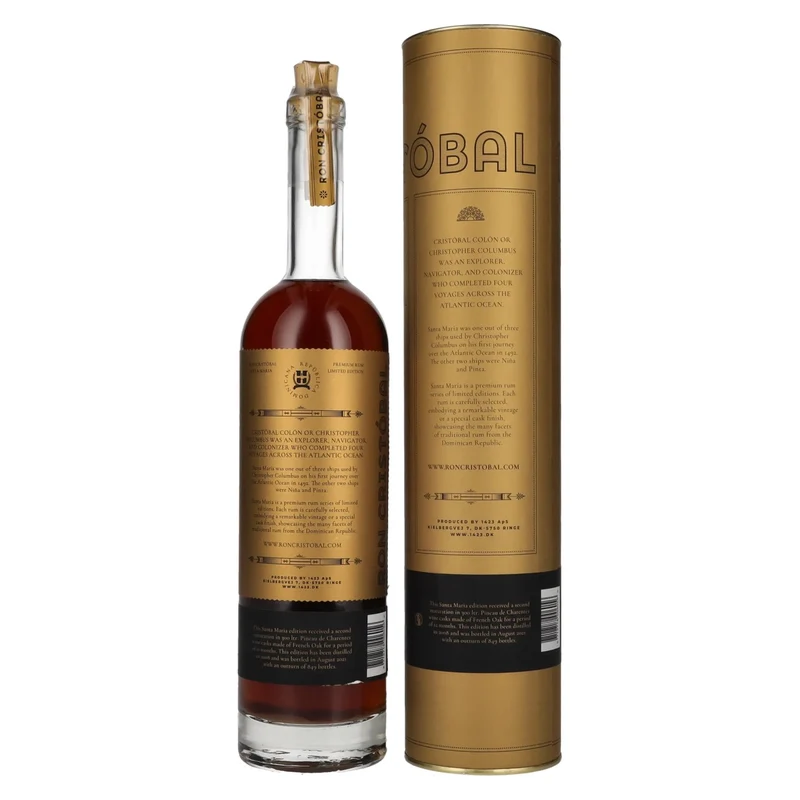 Ron Cristóbal Santa Maria Pineau de Charentes Limited Edition 42% Vol. 0,7l in Geschenkbox