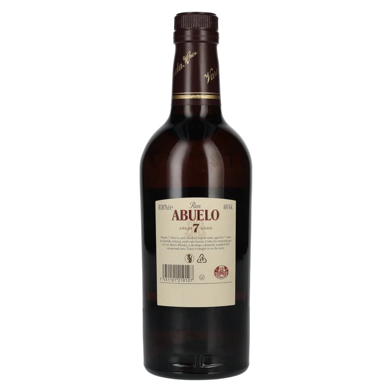 Ron Abuelo Añejo 7 Años 40% Vol. 0,7l