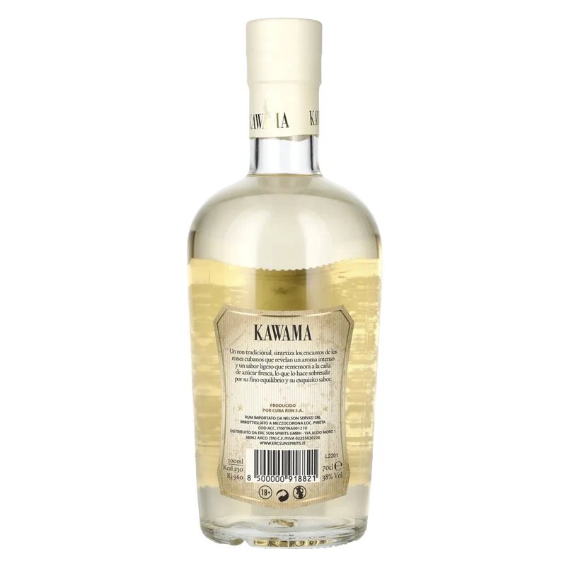 Ron Kawama Carta Blanca 38% Vol. 0,7l