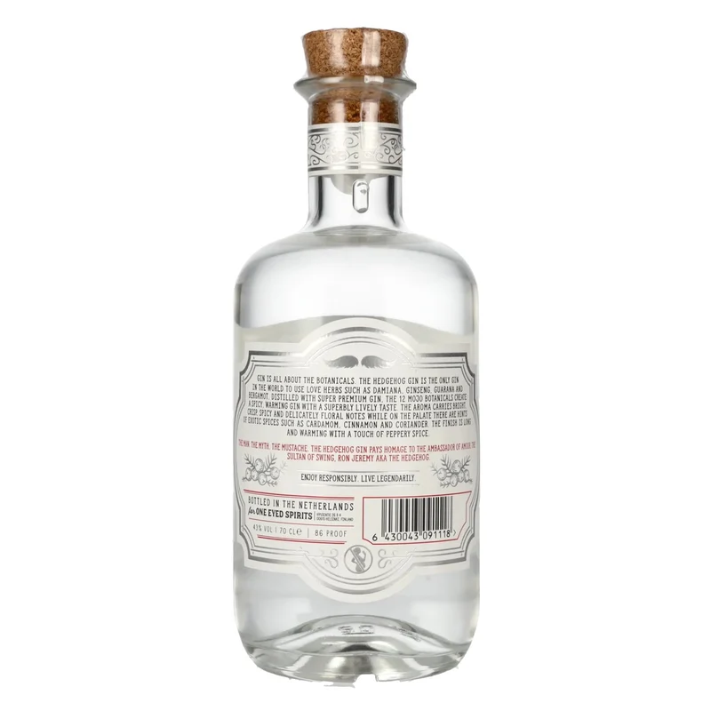 Ron Jeremy Aka The Hedgehog Gin 43% Vol. 0,7l