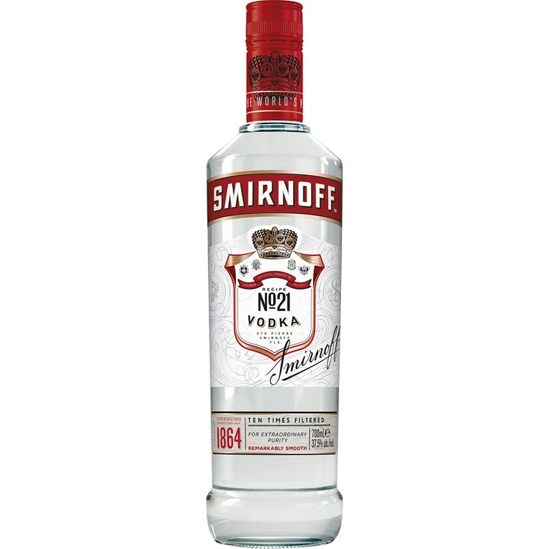Smirnoff Wodka Red Label No. 21 37,5% 0,7 Liter