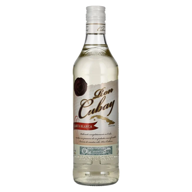 Ron Cubay Carta Blanca 38% Vol. 0,7l