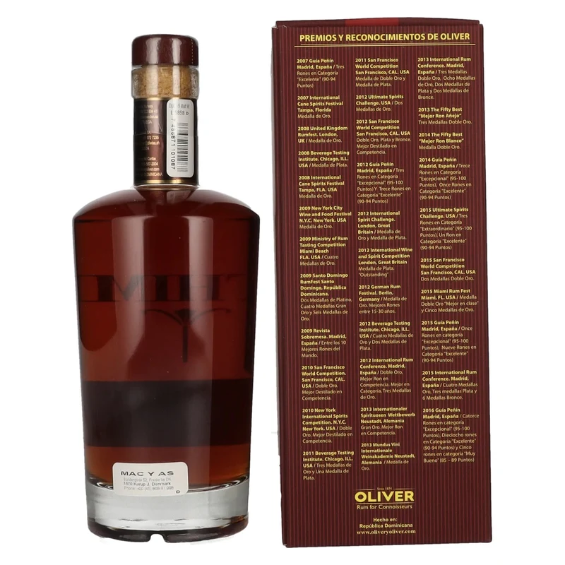 Opthimus 15 Sistema Solera Malt Whisky Finish 43% Vol. 0,7l in Geschenkbox
