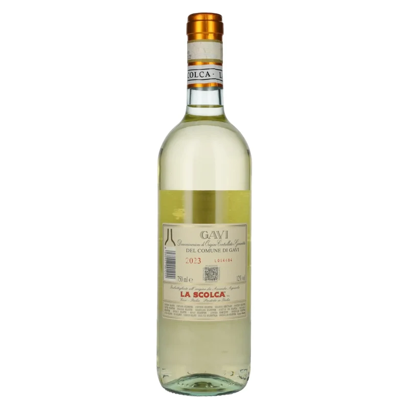La Scolca Gavi Bianco Secco Etichetta Bianca DOCG 2023 12% Vol. 0,75l