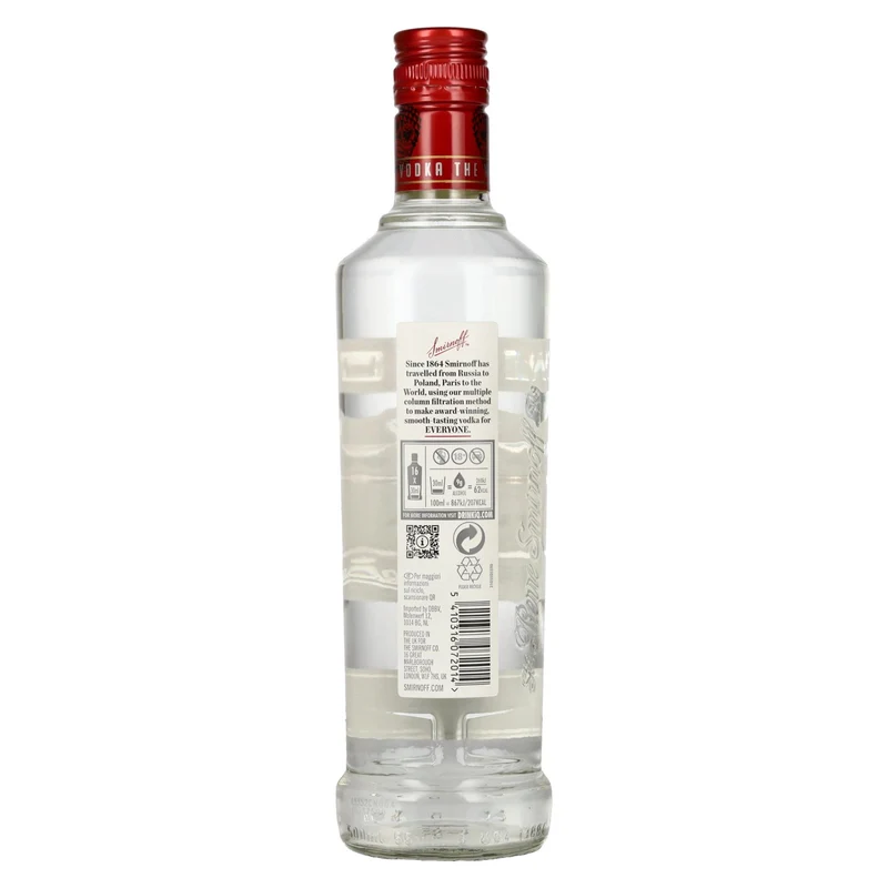 Smirnoff No. 21 Vodka 37,5% Vol. 0,5l