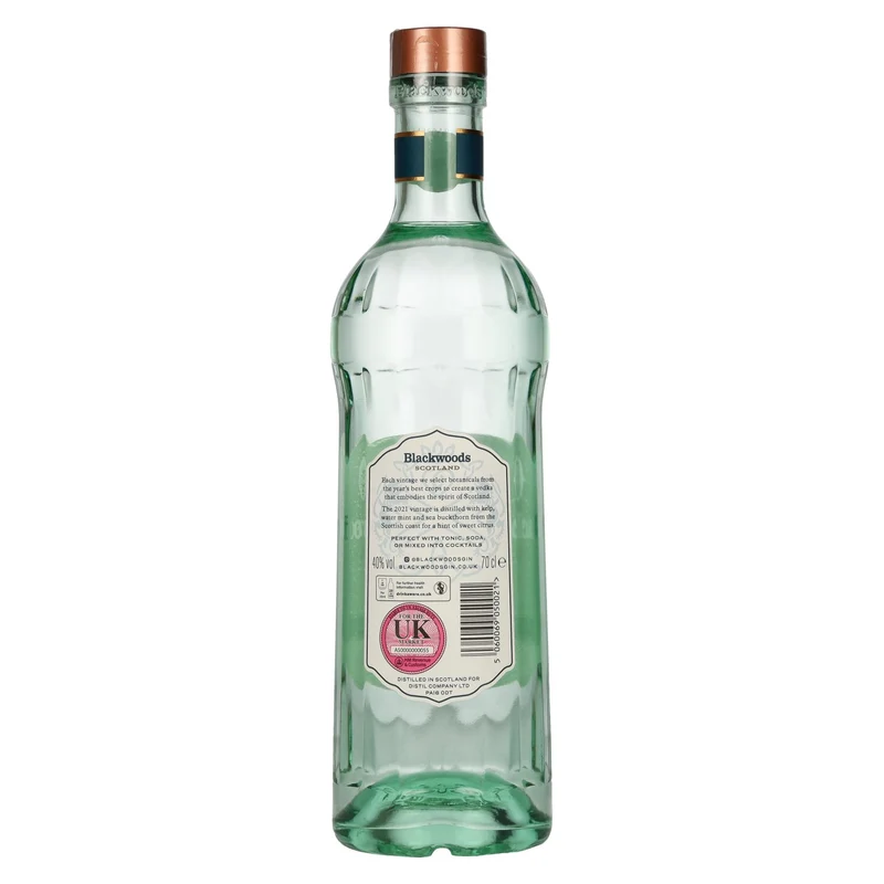 Blackwoods Premium Grain Vodka 40% Vol. 0,7l