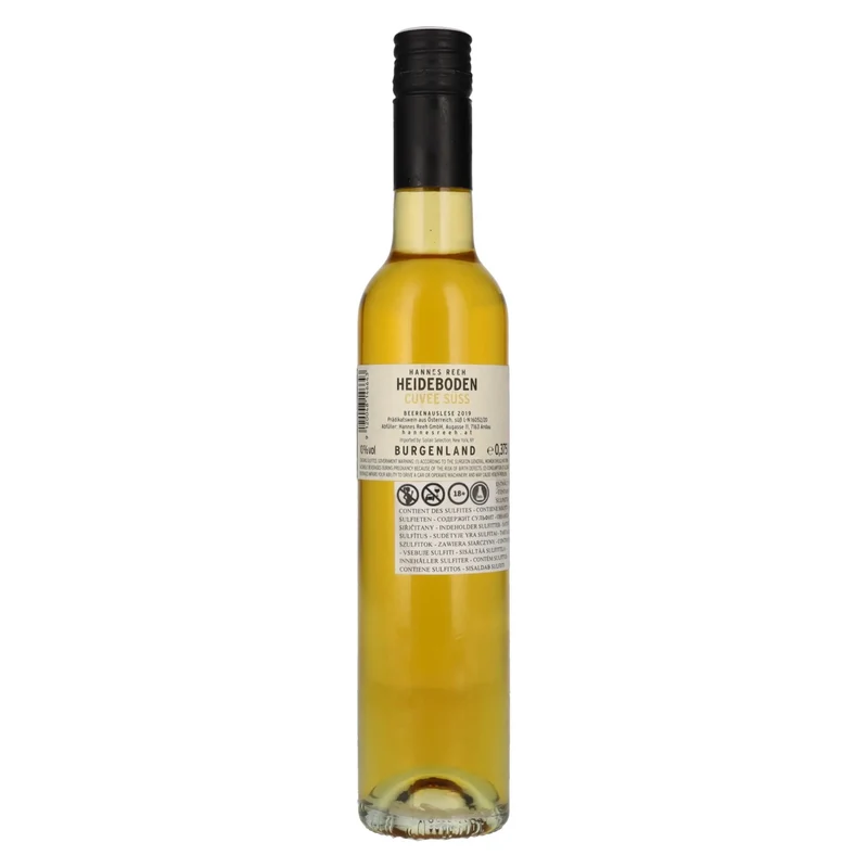 Hannes Reeh Heideboden Cuvee Süss 2019 10% Vol. 0,375l