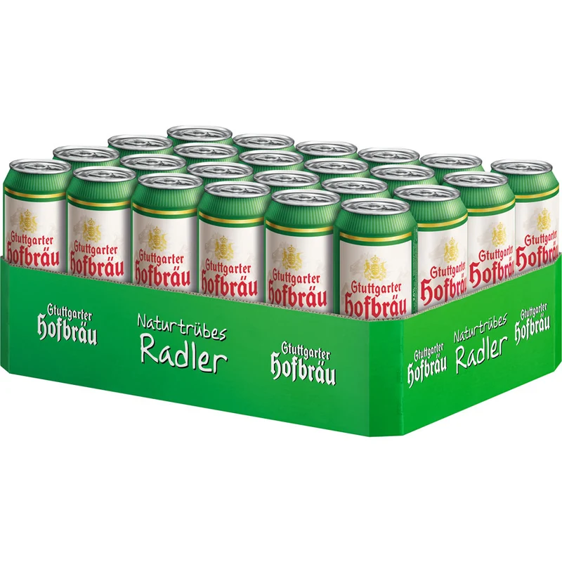 Stuttgarter Hofbräu Naturtrübes Radler Dose 24x 0,5 Liter (EINWEG)