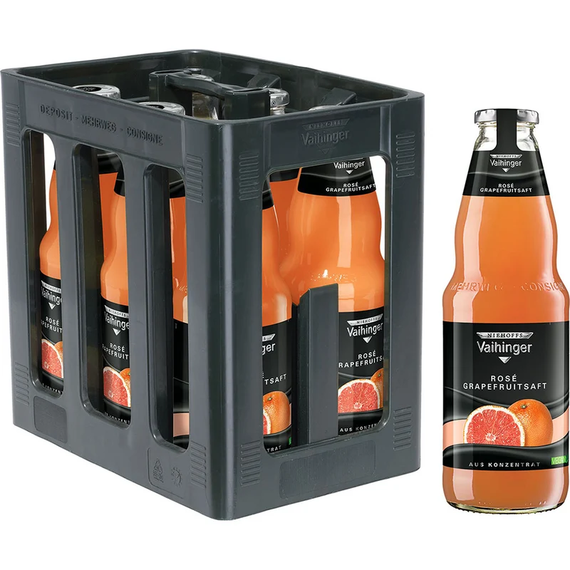 Vaihinger Rosé Grapefruitsaft 6x 1 Liter (MEHRWEG)