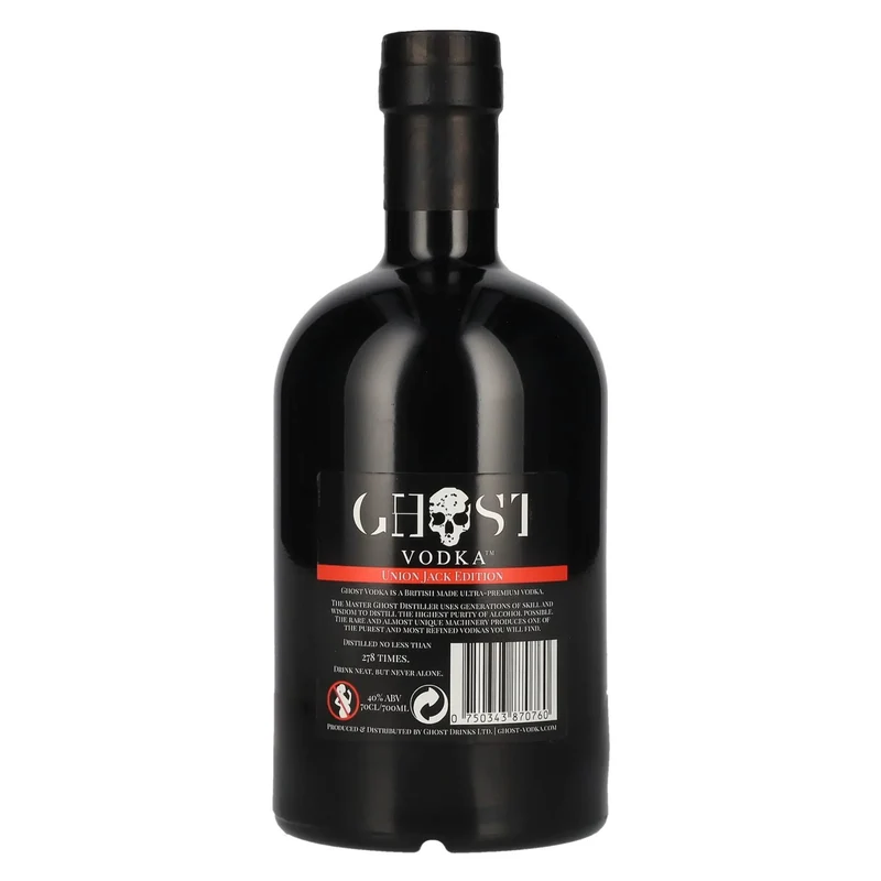 Ghost Vodka The Union Jack Edition 40% Vol. 0,7l